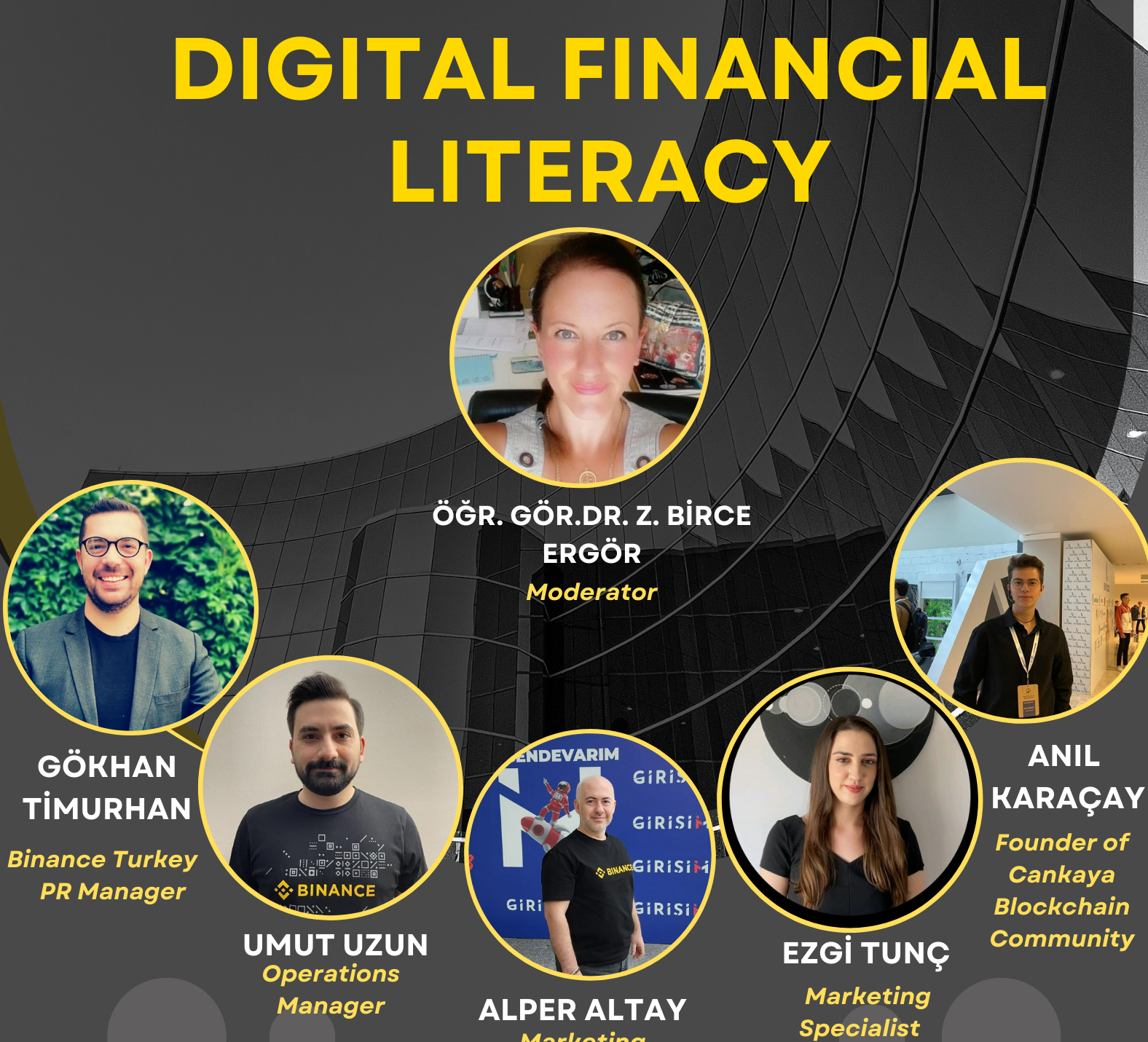 İşletme Bölümü üyesi Öğr. Gör. Dr. Zeynep Birce ERGÖR Moderatörlüğünde, Binace Turkey ile Digital Financial Literacy (Dijital Finansal Okuryazarlık) Dersi Kapsamında Eğitim Semineri, 16 Mayıs 2023, 10:00